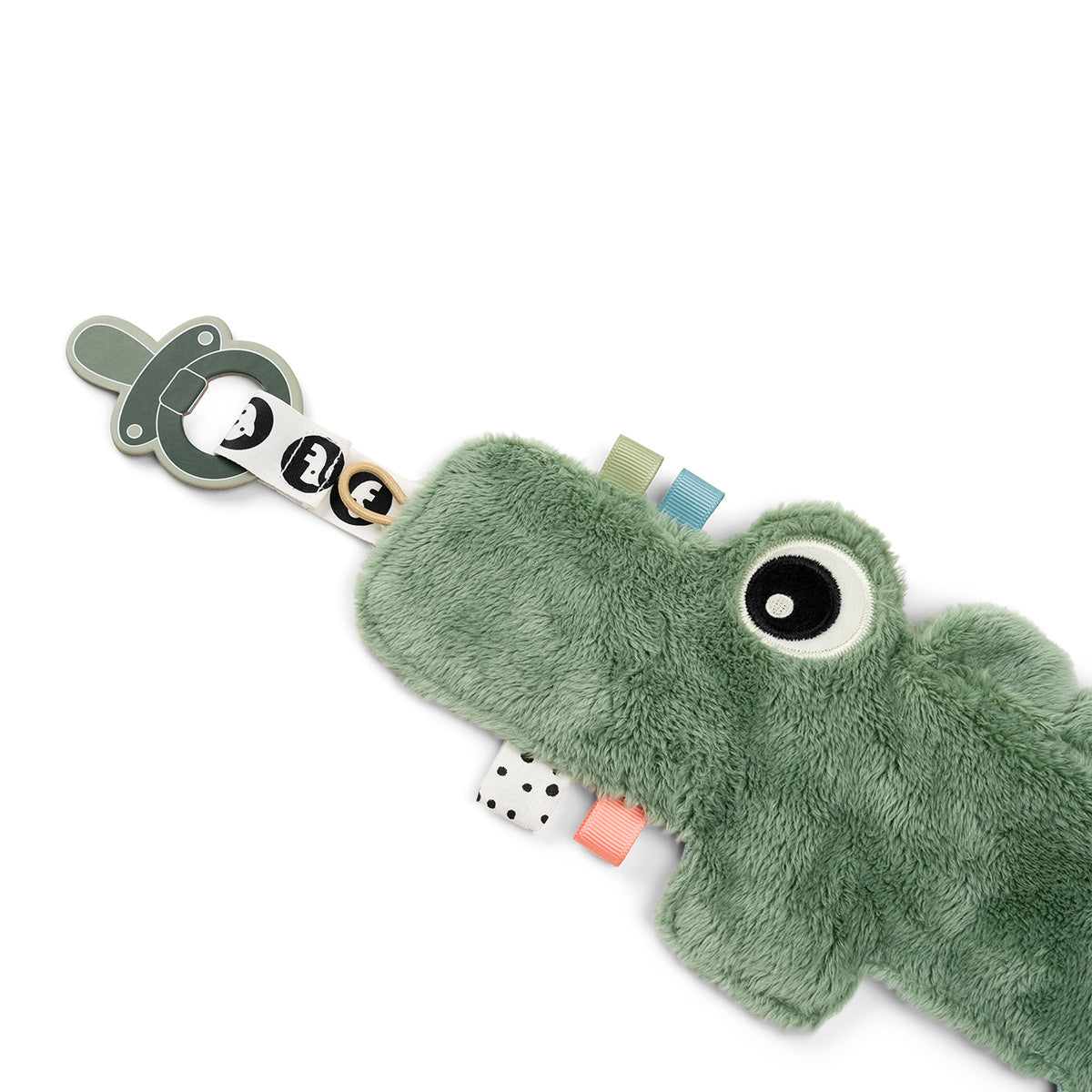 Doudou Attache-sucette Chicco Pocket Friend Éléphant - Garde La Sucette Propre Et à Portée - 5