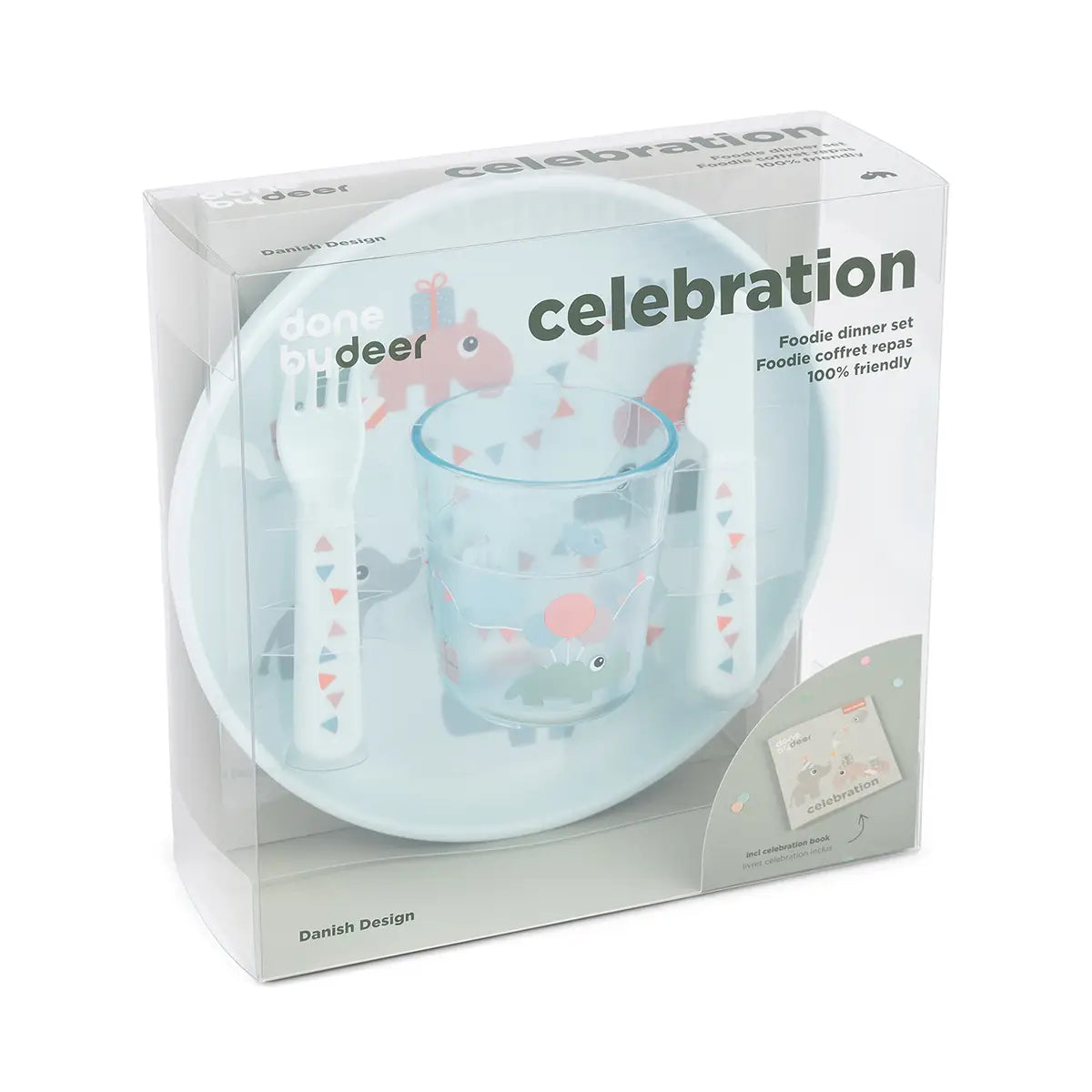 Foodie dinner set - Celebration - Blue