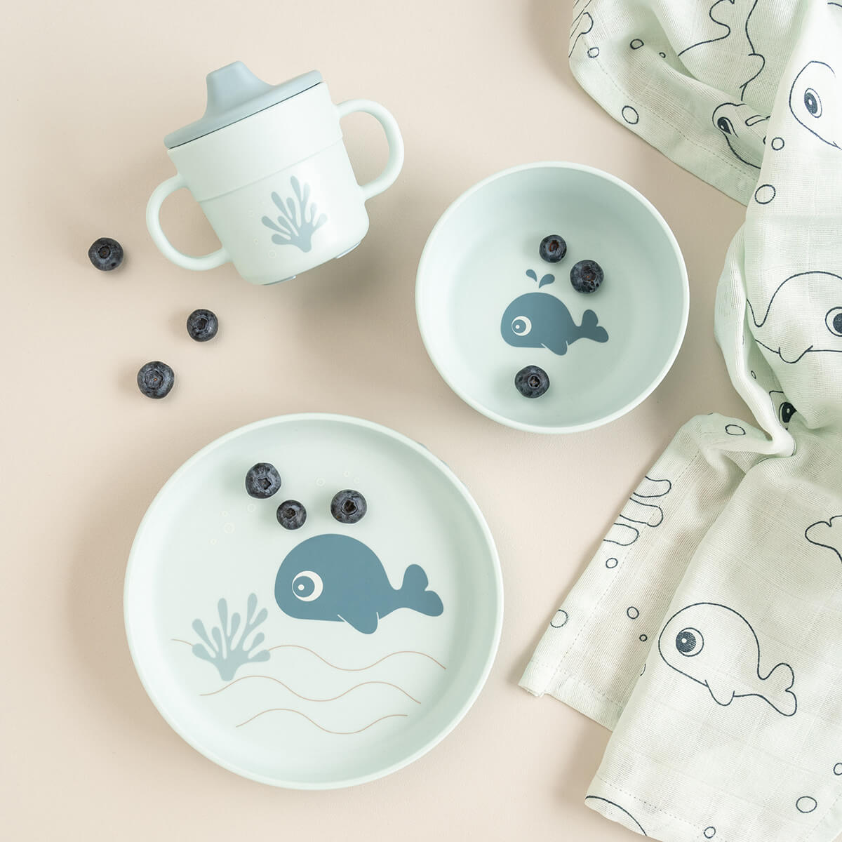 Foodie dinner set Wally Blue Shop at Done by Deer official webshop