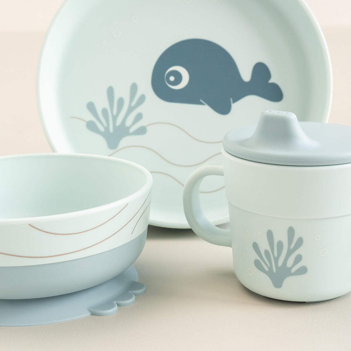 Foodie dinner set - Wally - Blue