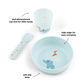 Foodie first meal set - Playground - Blue