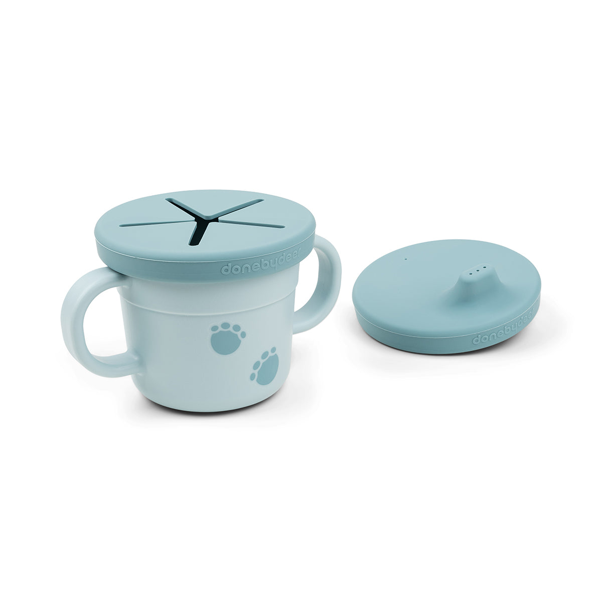 Foodie spout/snack cup - Elphee - Blue