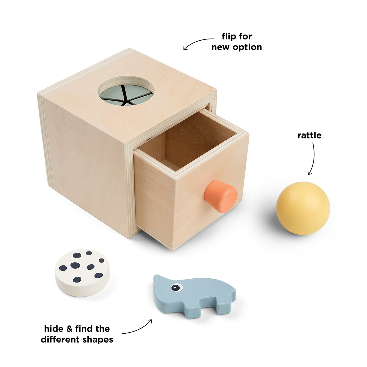 Hide&Find box - Nozo - Colour mix – Shop at Done by Deer official