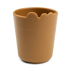 Kiddish mini mug 2-pack - Croco - Mustard