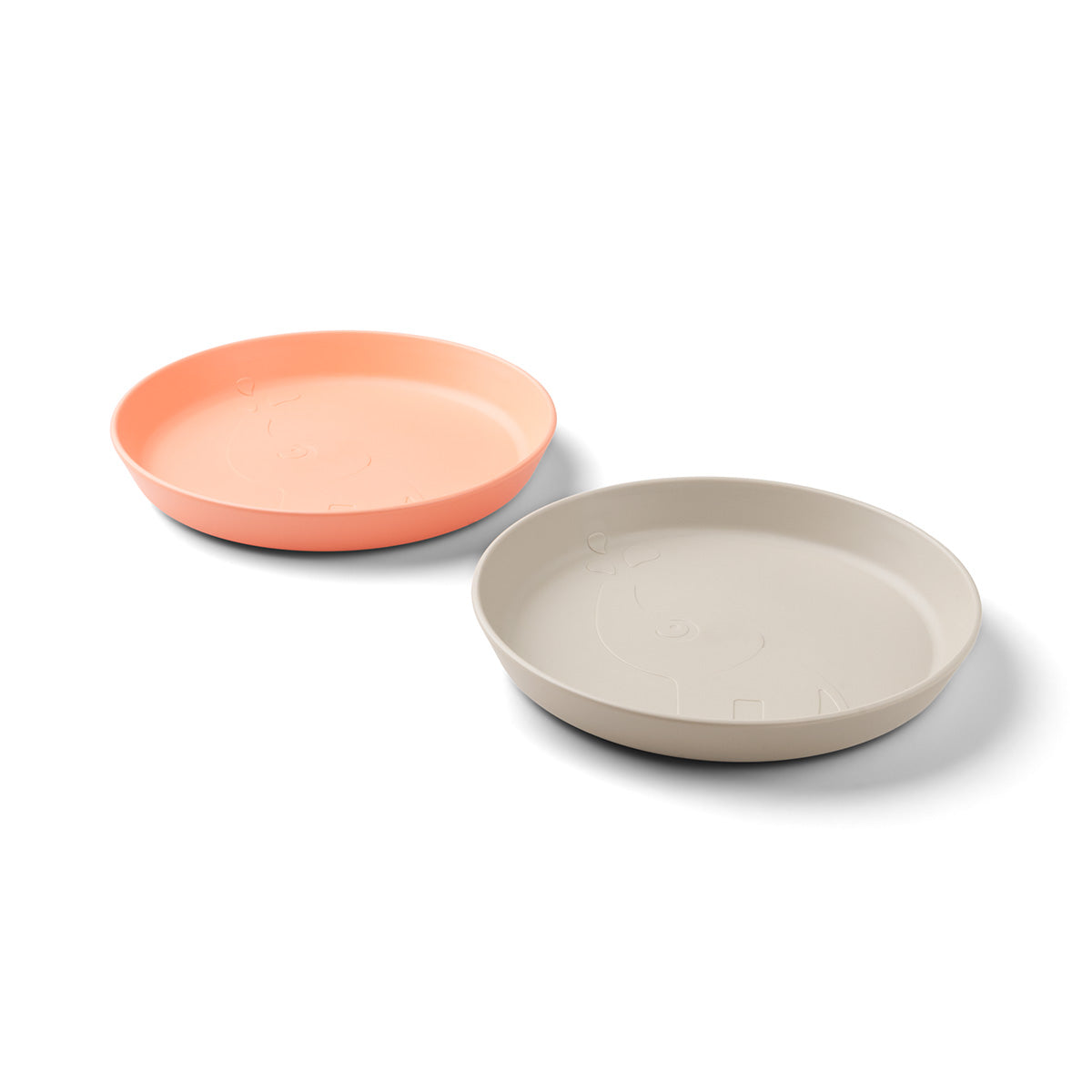 Kiddish plato 2-pack - Elphee - Arena/Coral