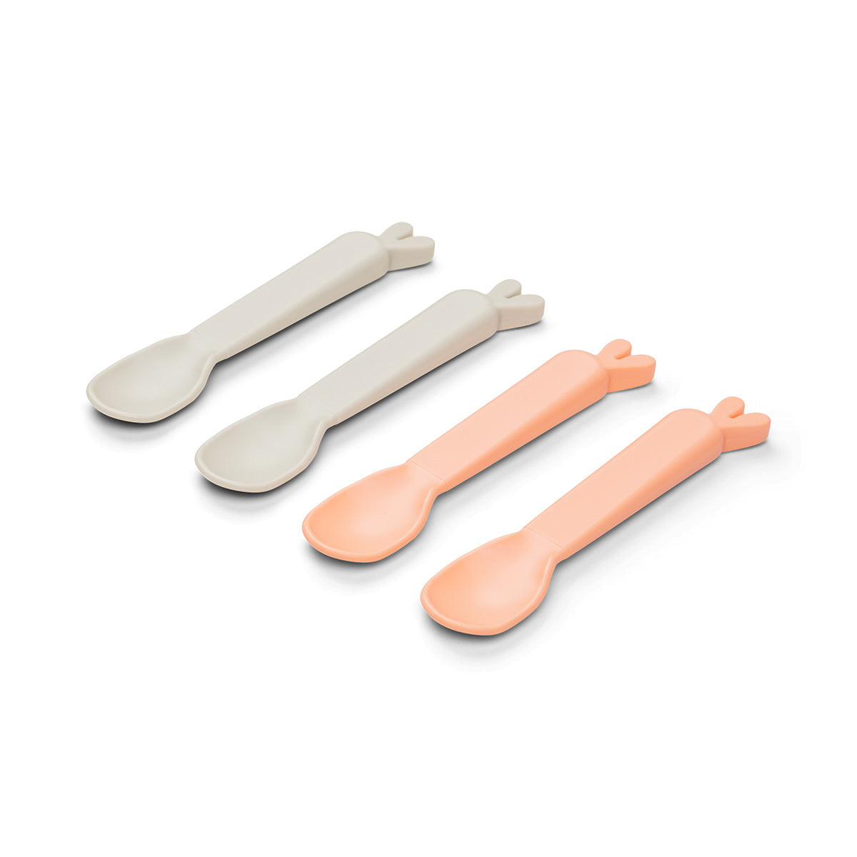Kiddish spoon 4-pack - Lalee - Sand/Coral