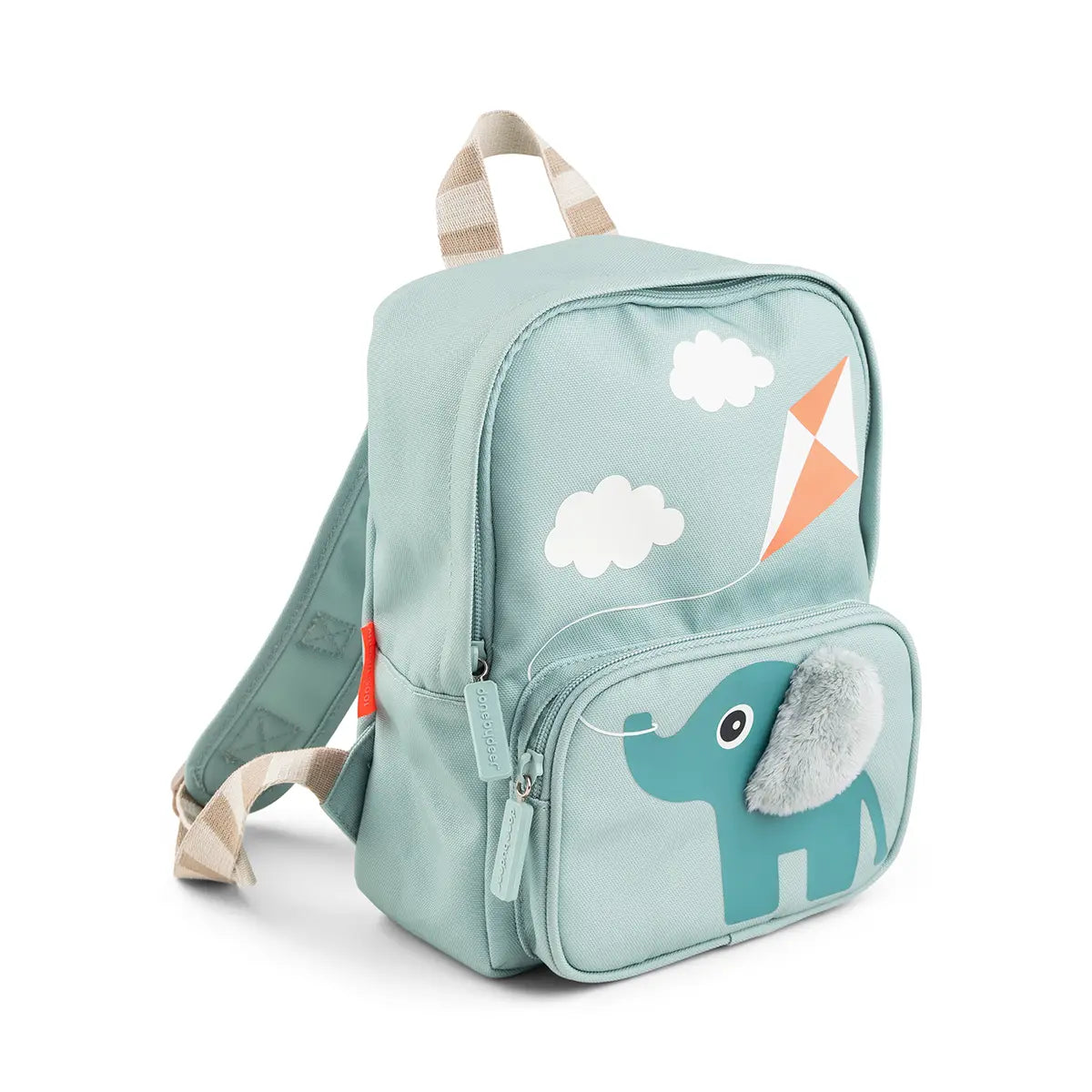 Kids canvas backpack Elphee Blue Shop at Done by Deer official webshop