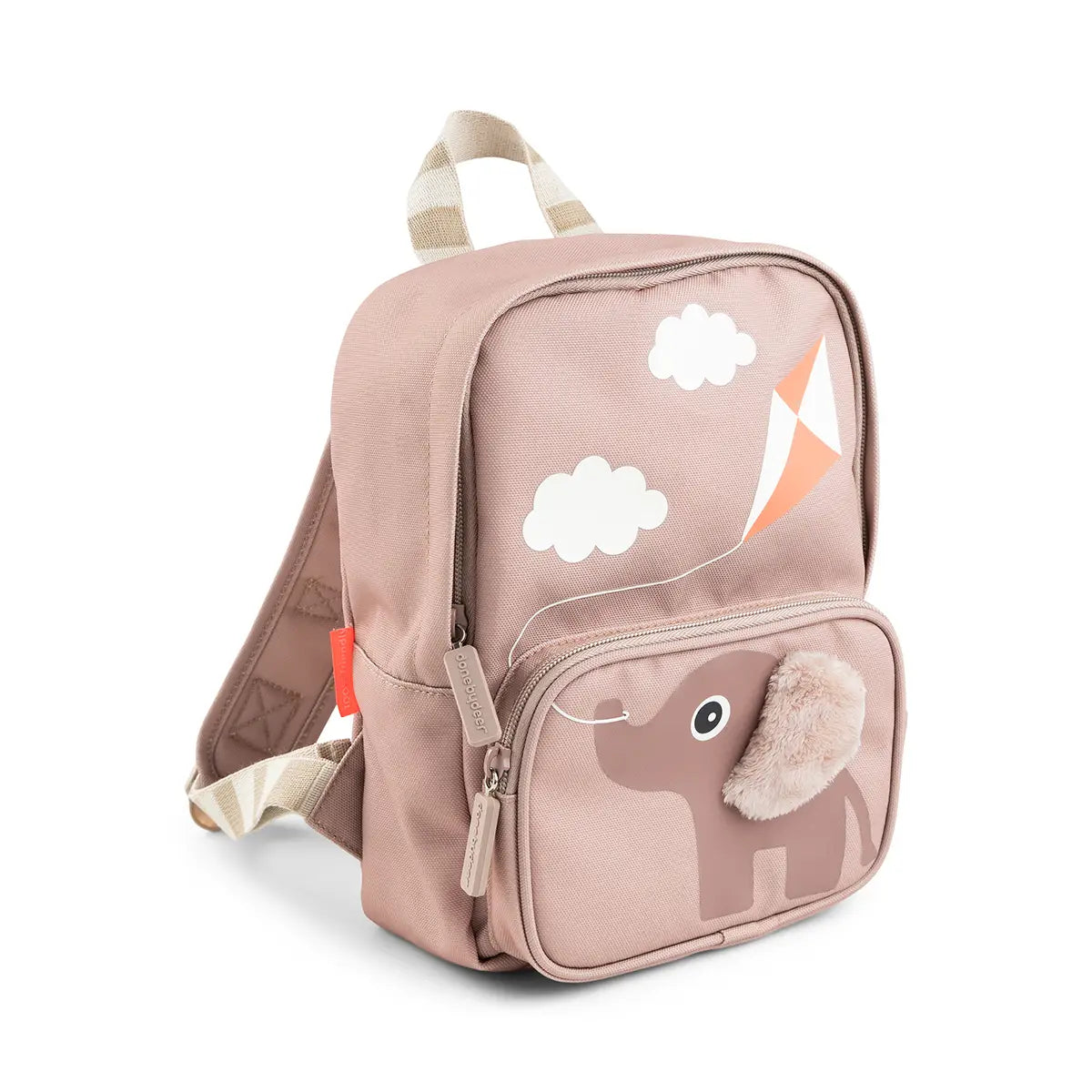 Kids canvas backpack - Elphee - Powder