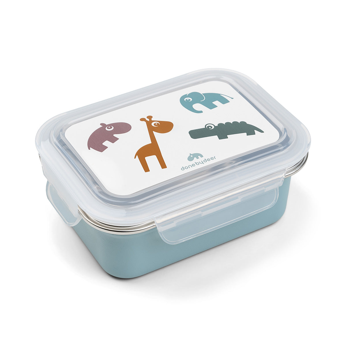 Metal lunch box - Deer friends - Blue – Shop at Done by Deer official ...