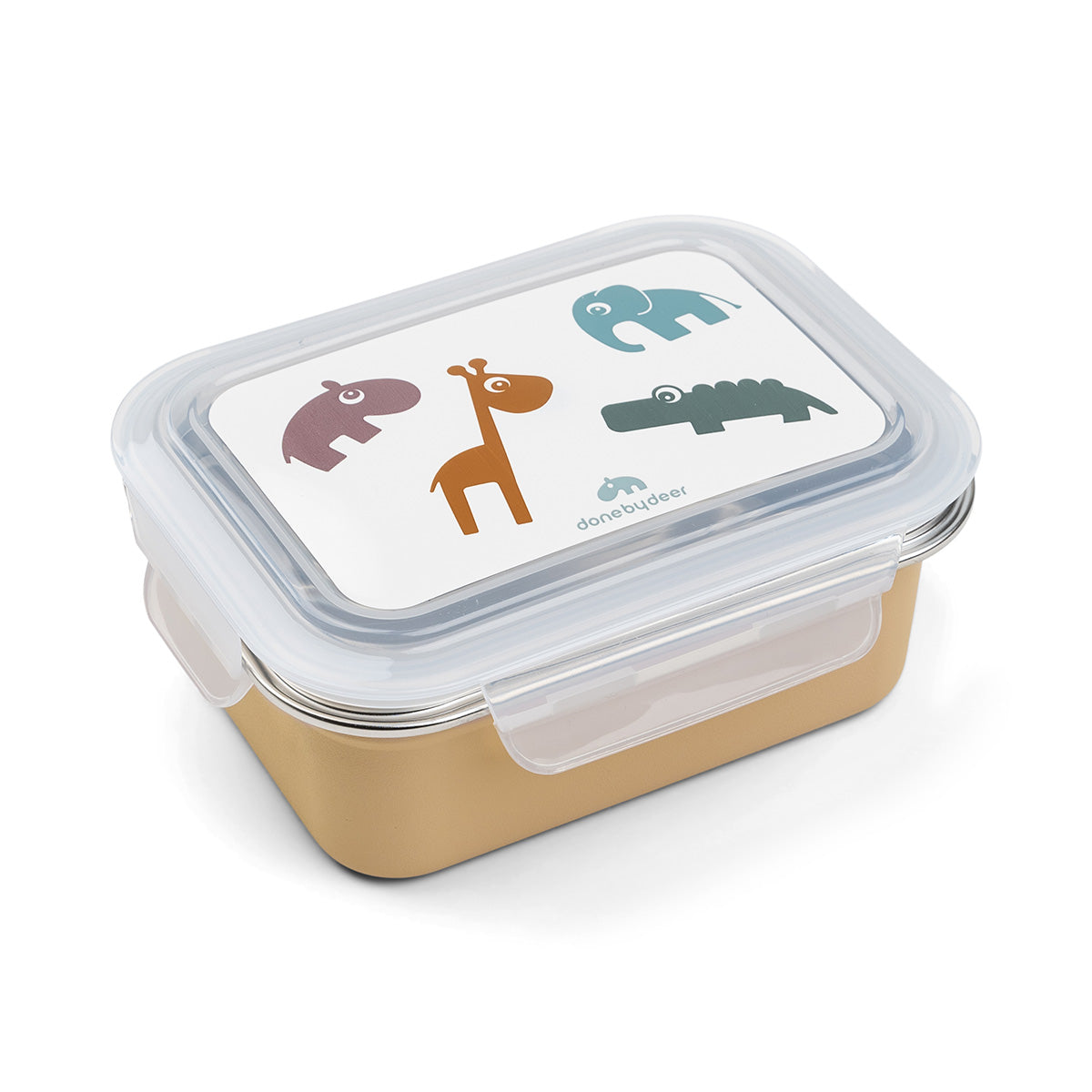 Designer Small Snack Boxes for Boys School Lunch Box - Water Animals