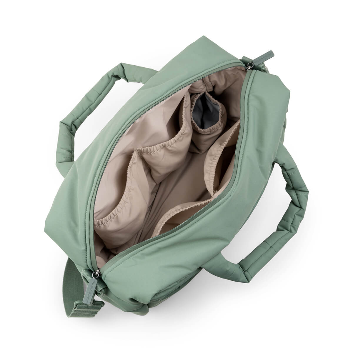 Sac à langer matelassé - Vert