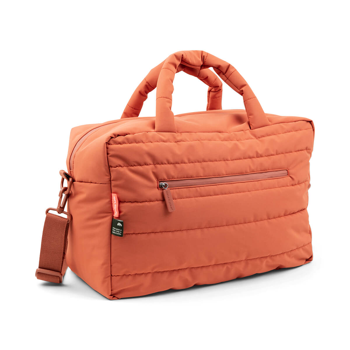 Quilted changing bag - Papaya