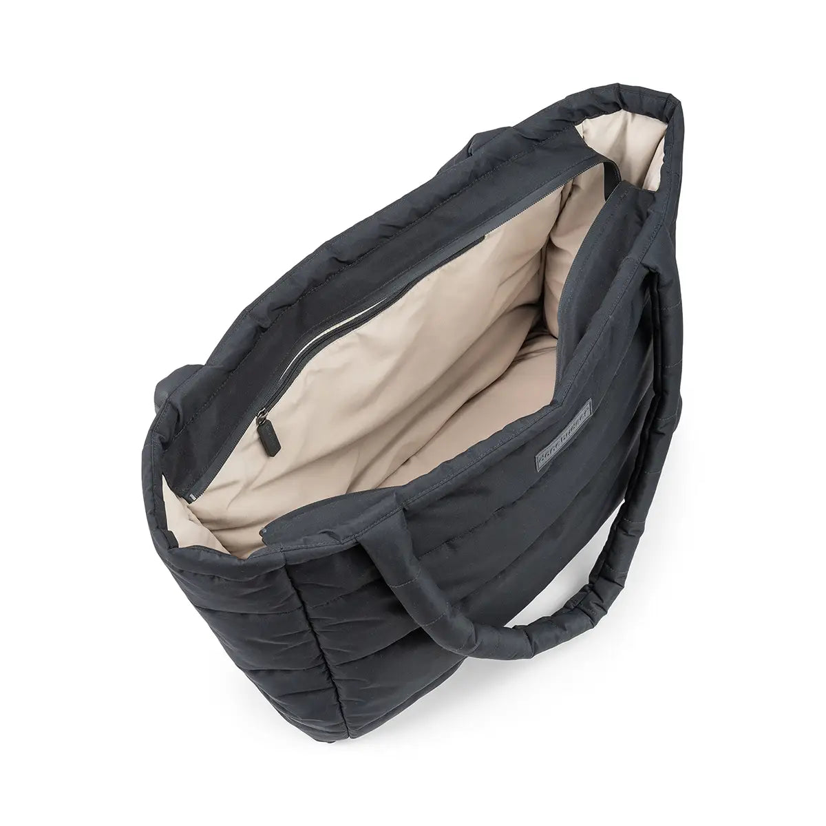 sac à langer langer fourre-tout matelassé - Noir