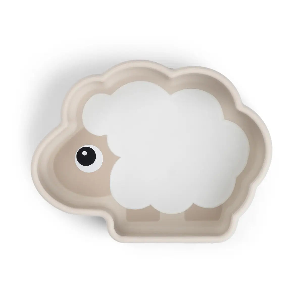 Bol silicone avec ventouse - Sheepy - Sable