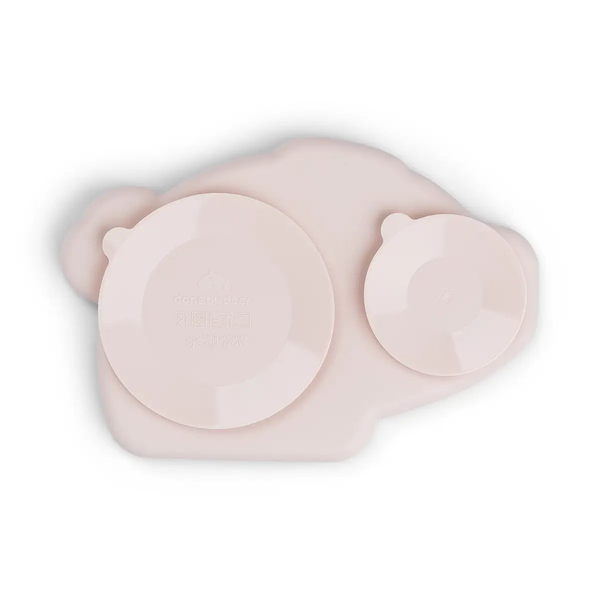 Silicone Stick&Stay plate - Pigee - Powder