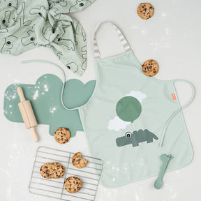 Silicone placemat - Croco - Green