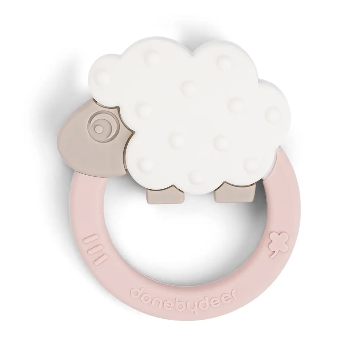 Anneau de dentition - Sheepy - Rose – Shop at Done by Deer official webshop