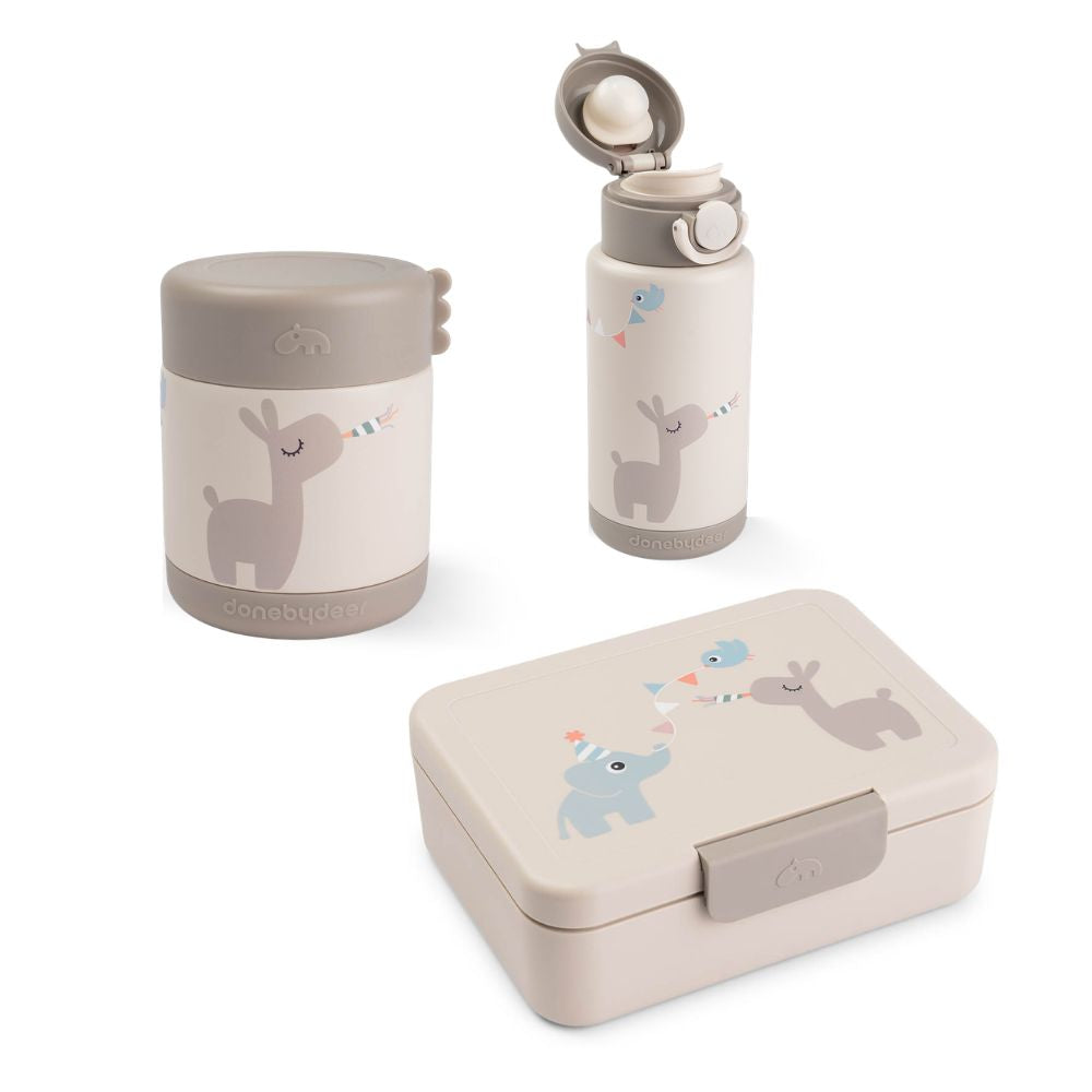 celebration thermo-brotdosen-set - sand