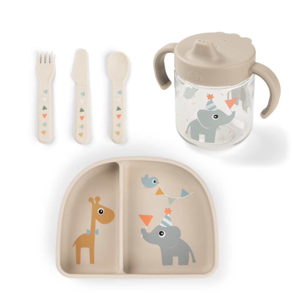 celebration 2-henkel lerntassen-set - sand