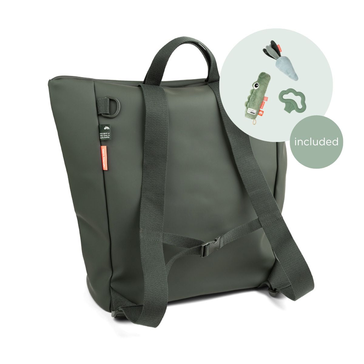 Changing backpack - Green – Shop at Done by Deer official webshop