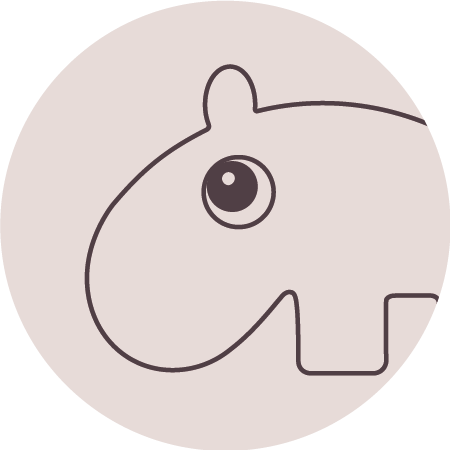 shop Ozzo the hippo