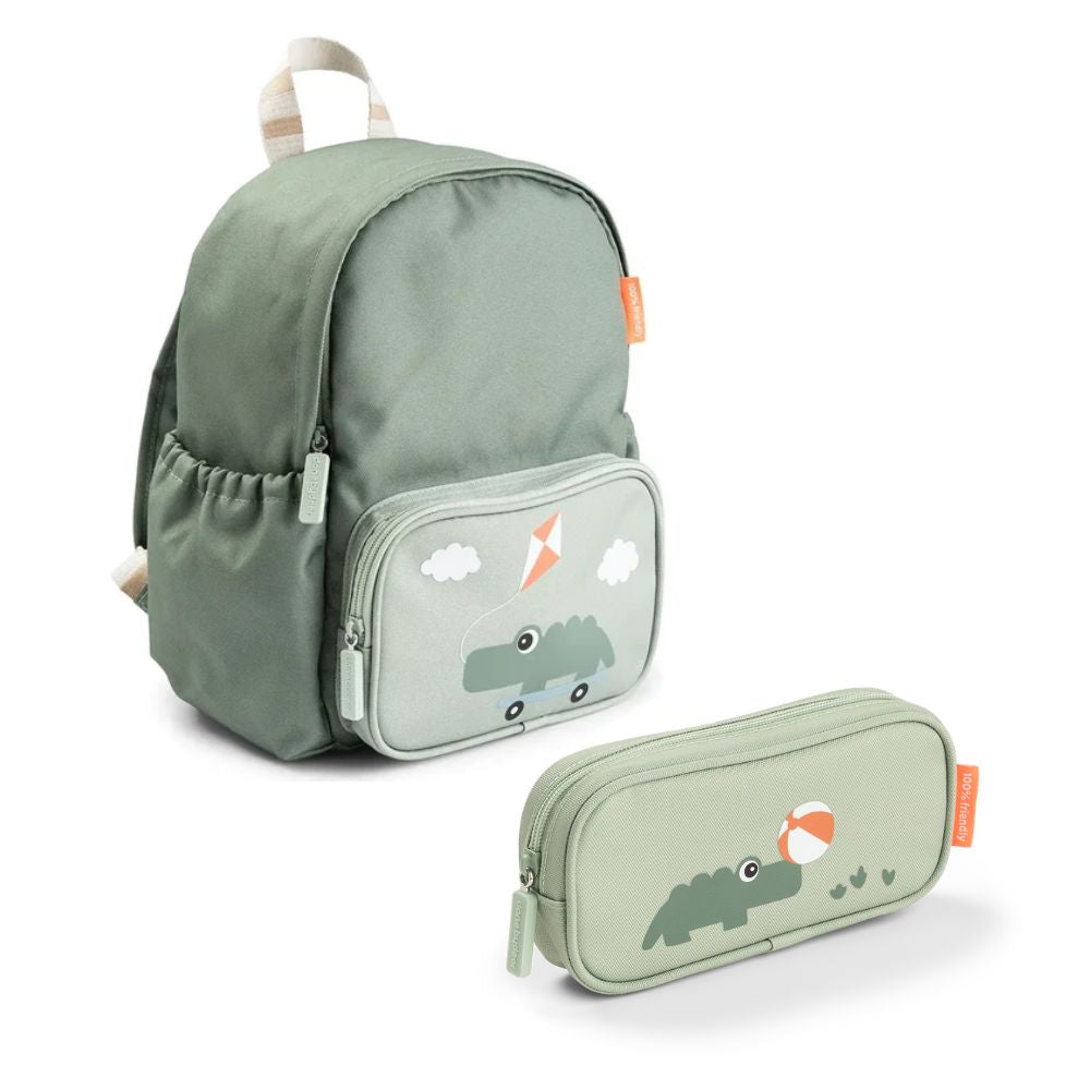 playground croco schul-duo - 7,5 L - grün