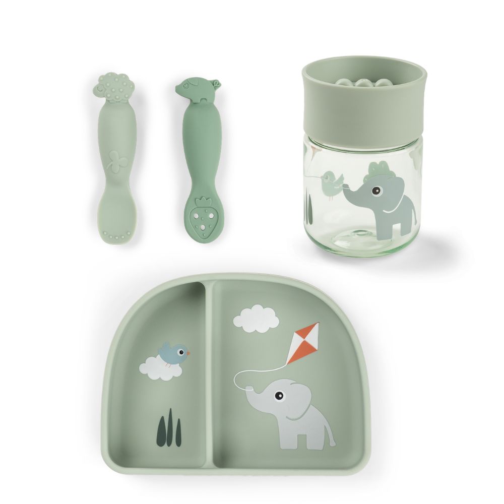 Set de tasses d'apprentissage pour aire de jeux - Vert