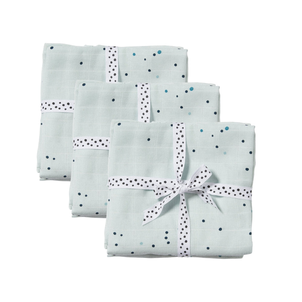 Swaddle 6-pack - Dreamy dots - Blue