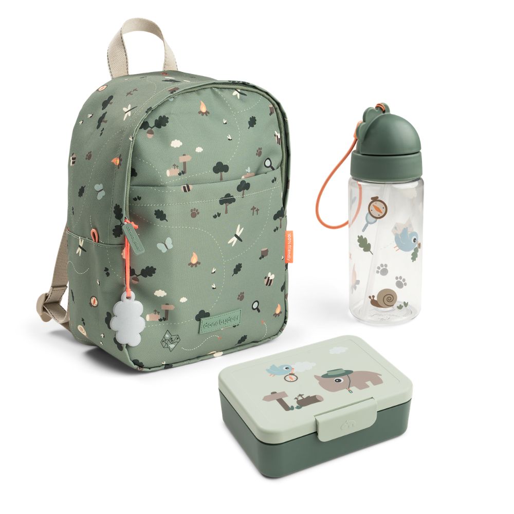 tiny trails backpack kit - 7,5 L - green