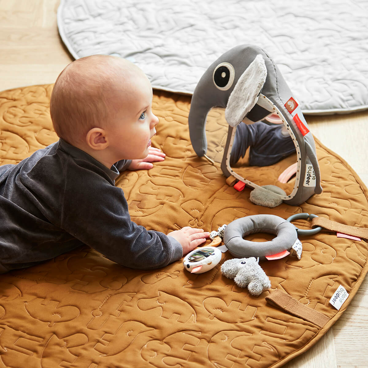 Activity floor mirror - Elphee - Grey