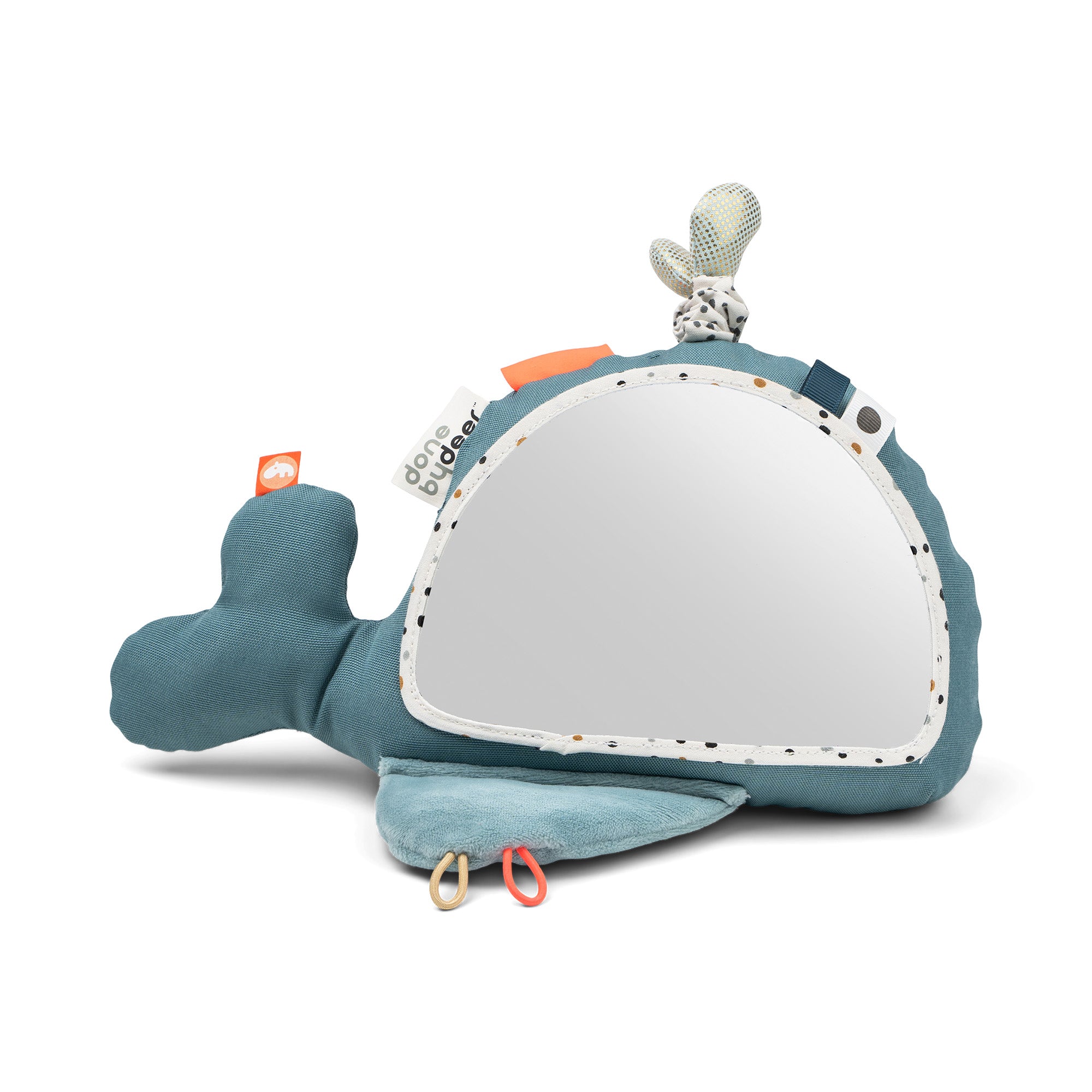 Activity floor mirror - Wally - Blue - Back