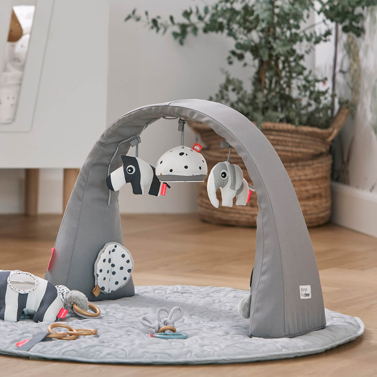 Activity gym - Deer friends - Grey