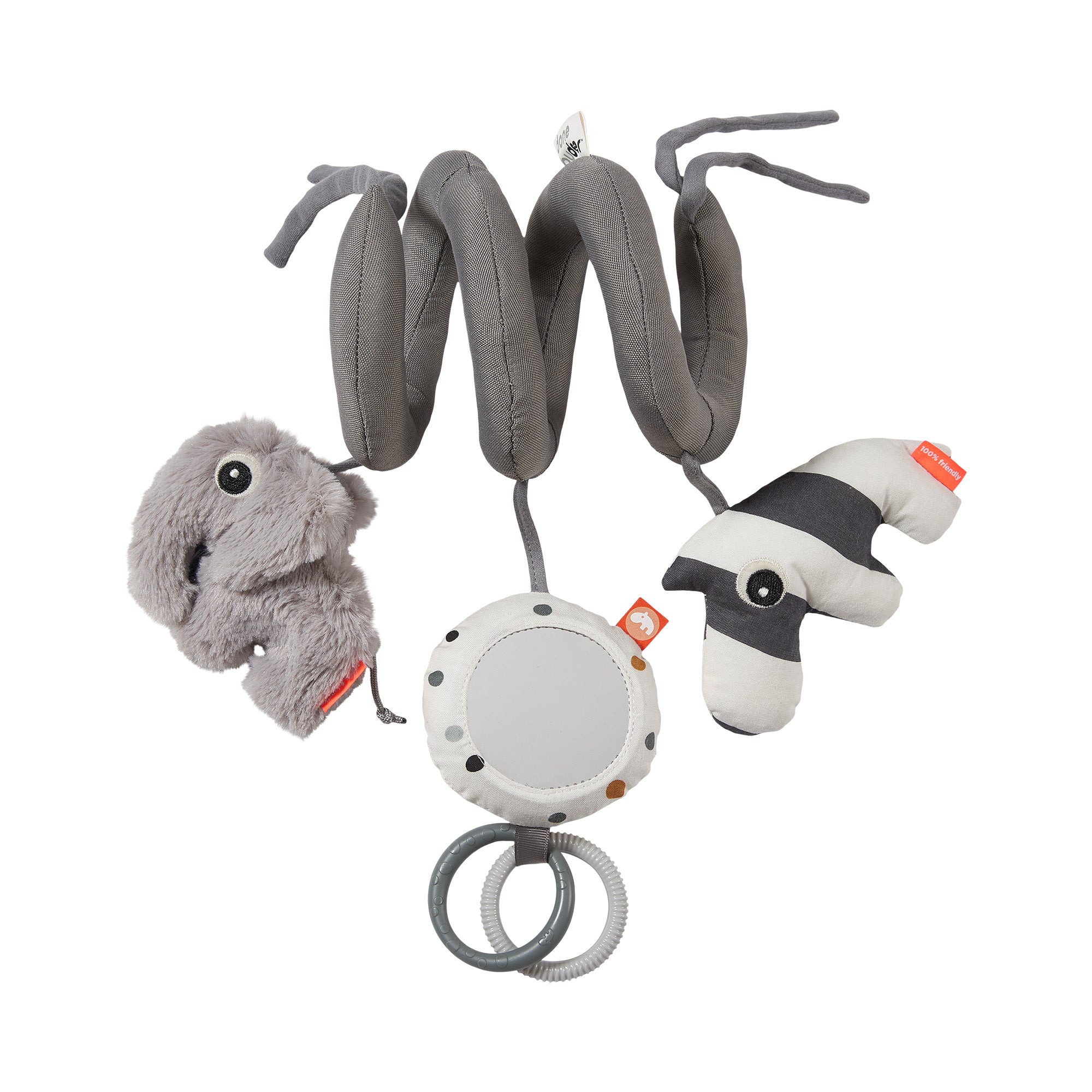 Activity spiral - Deer friends - Grey - Front