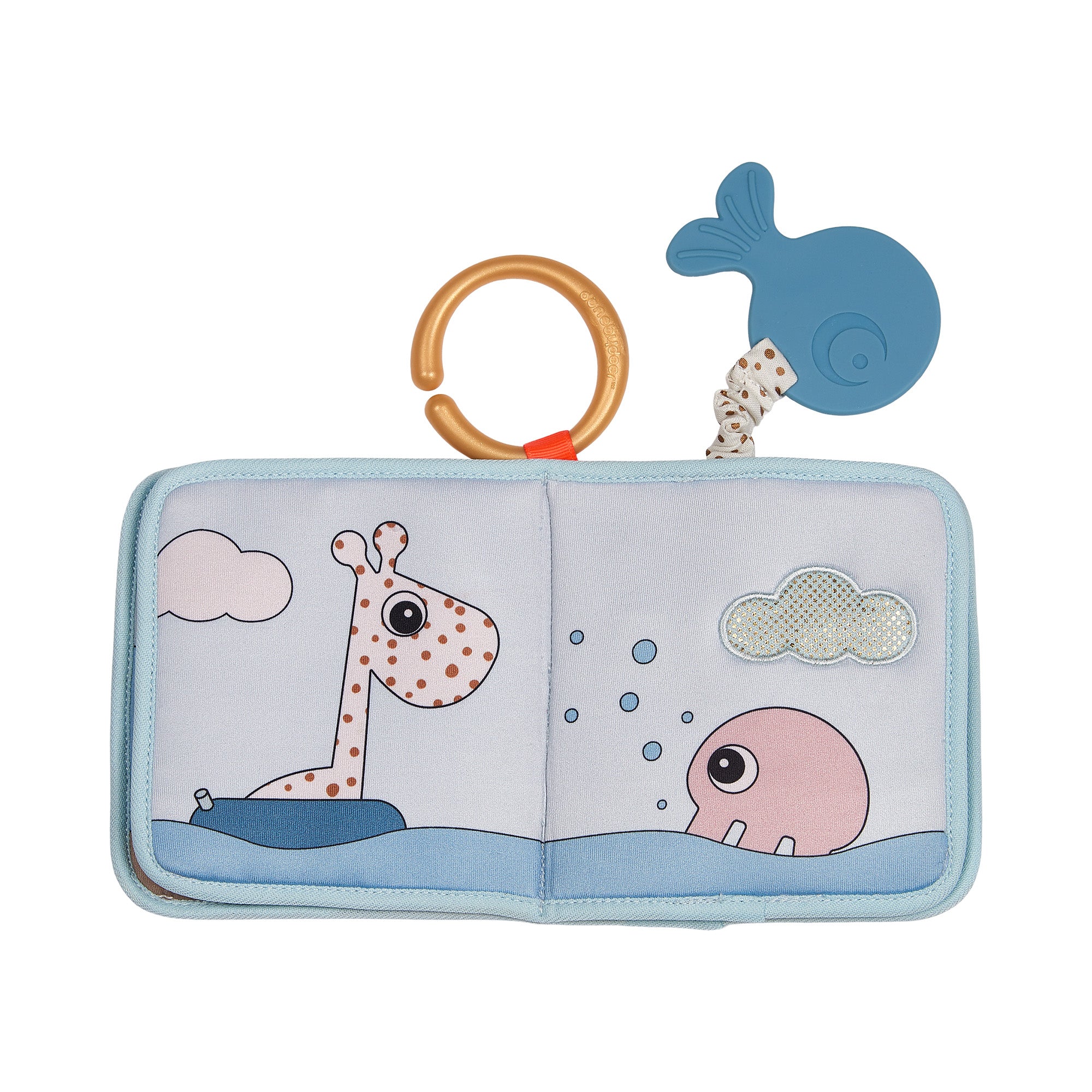 Bath time book - Sea friends - Colour mix - Front