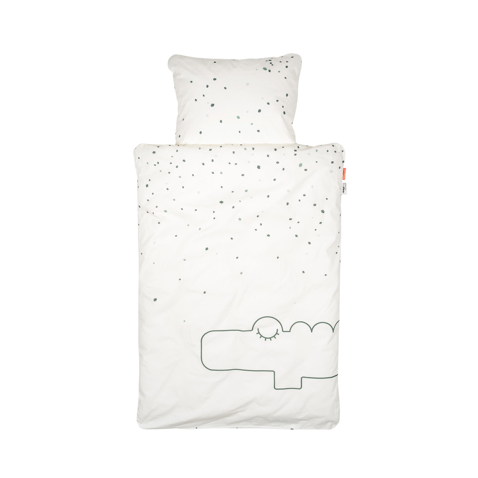 Bedlinen baby - Croco - Beige - Front