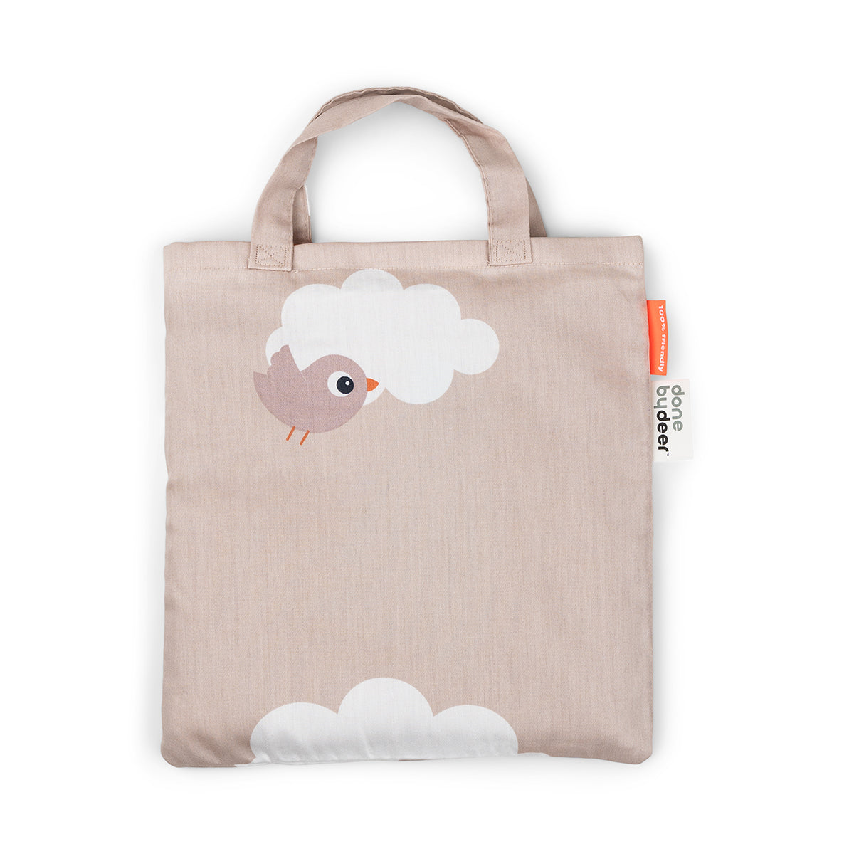 Bedlinen baby - Happy clouds - Powder