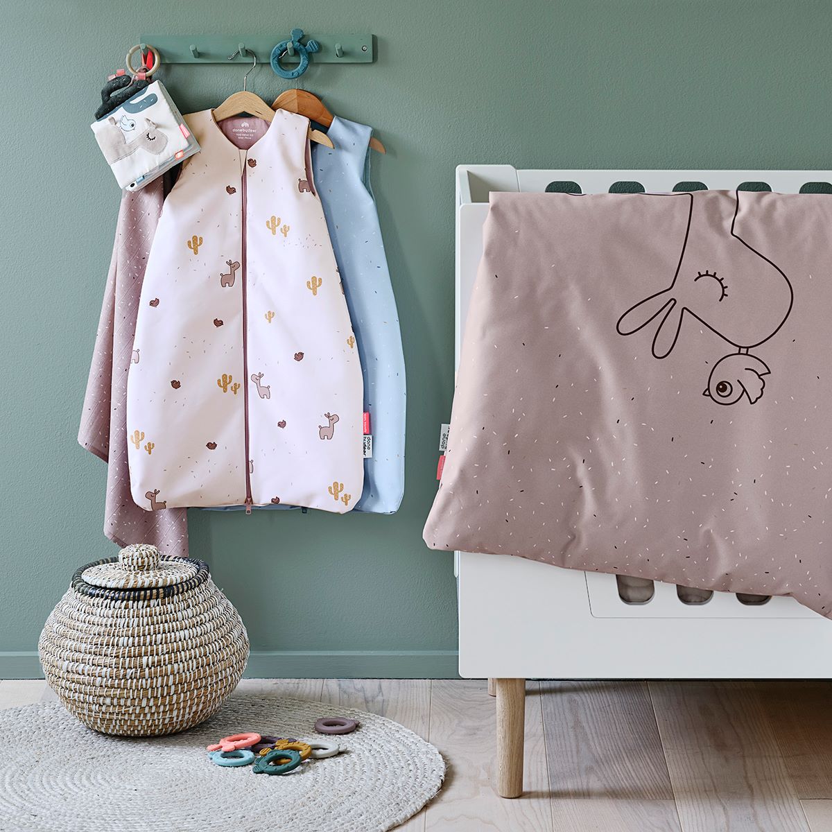 Bedlinen baby - Lalee - Powder - Lifestyle