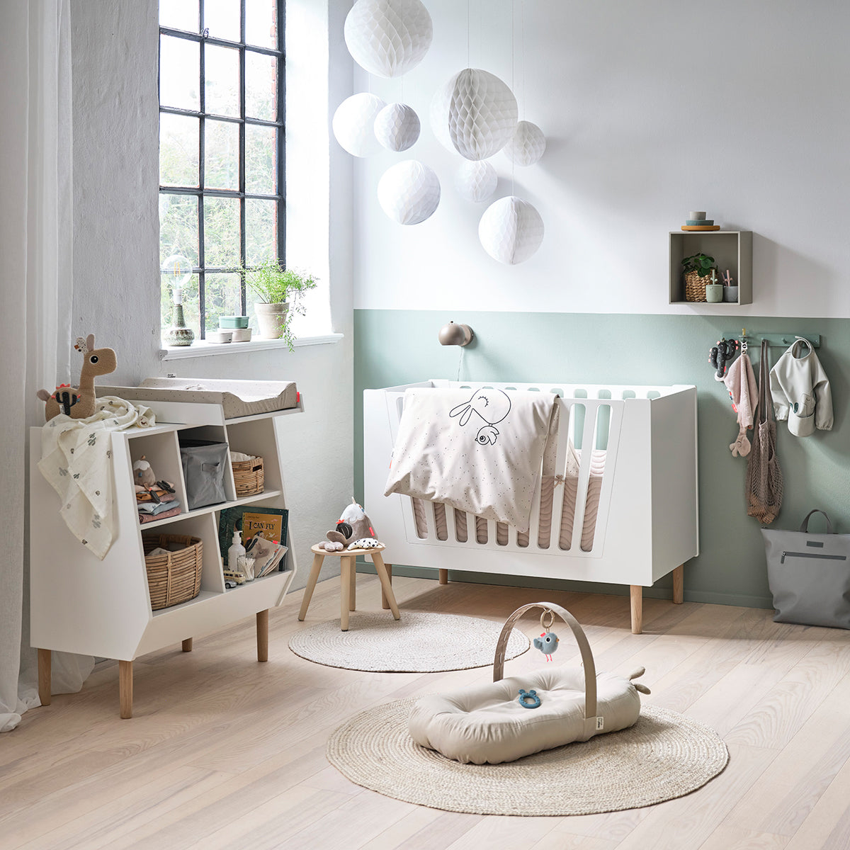 Bedlinen baby - Lalee - Sand - Lifestyle