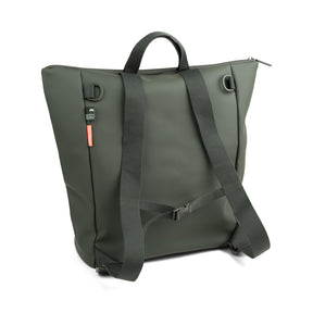 Changing backpack - Dark green - Back