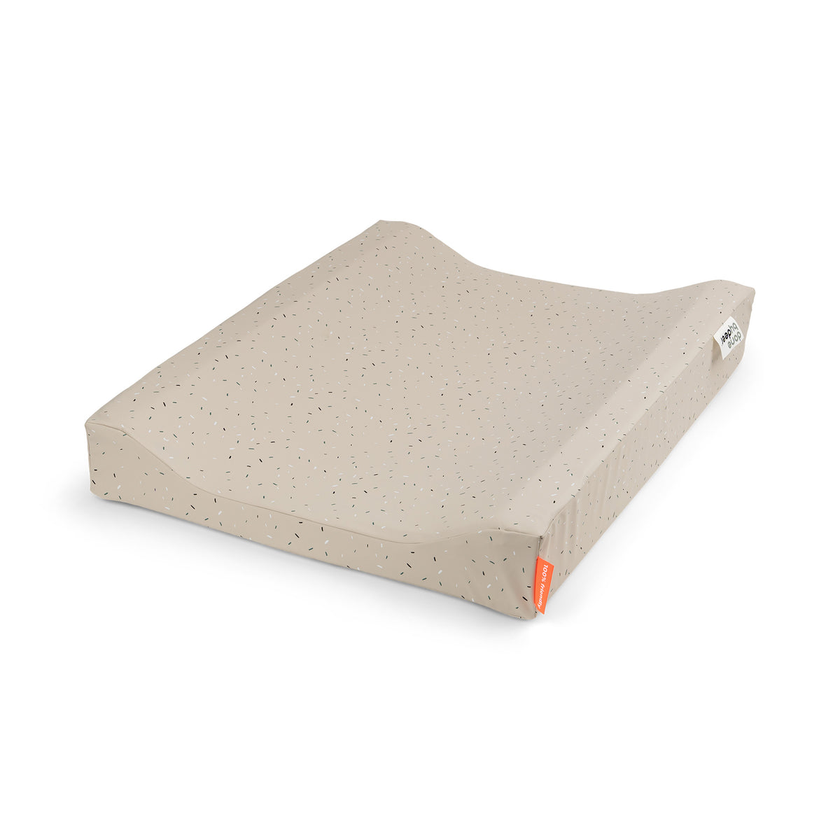 Changing pad easy wipe - Confetti - Sand - Front