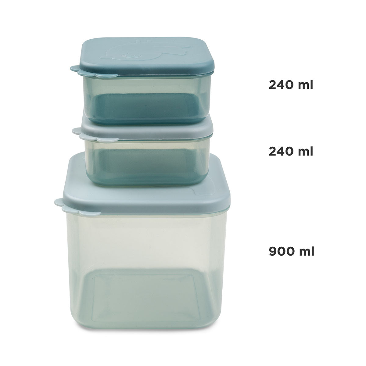 Food storage container set M - Elphee - Blue