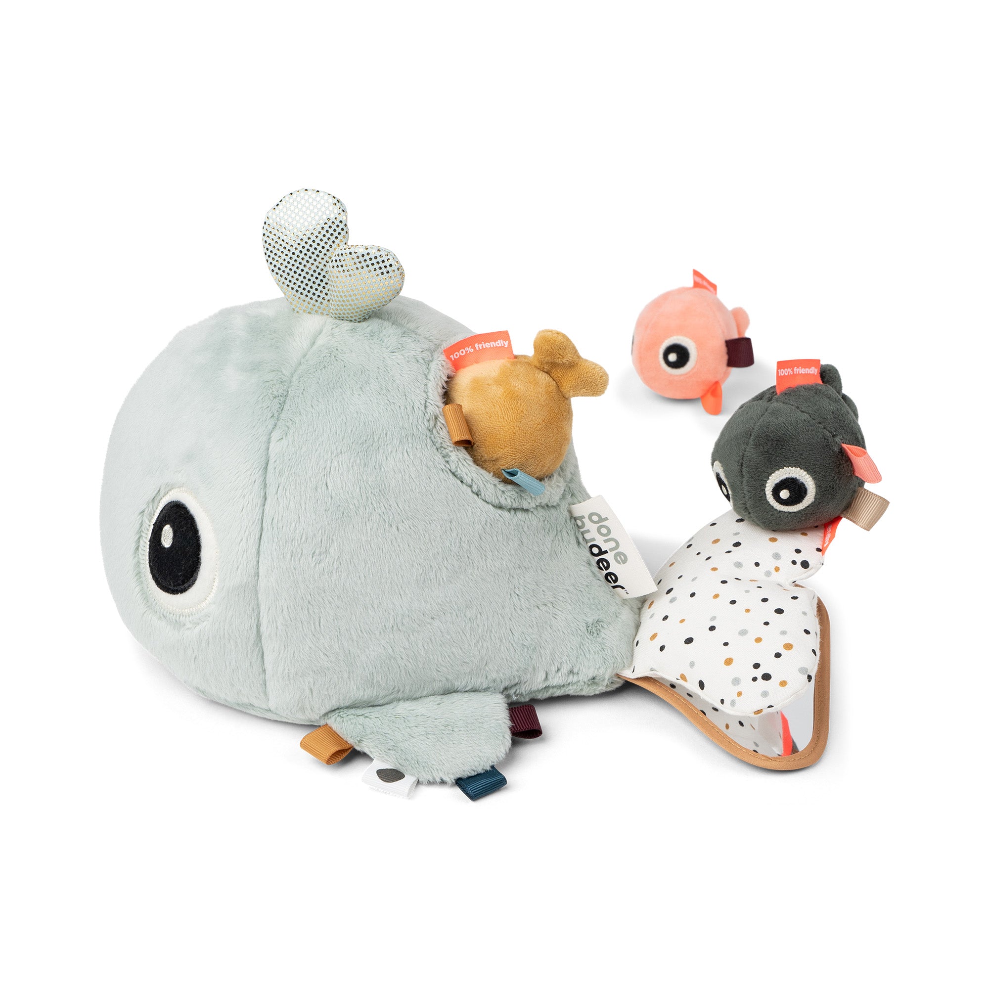 バウ 【新品未開封】done by deer activity Hide & Seek activity toy - Wally - Blue – Shop at Done by