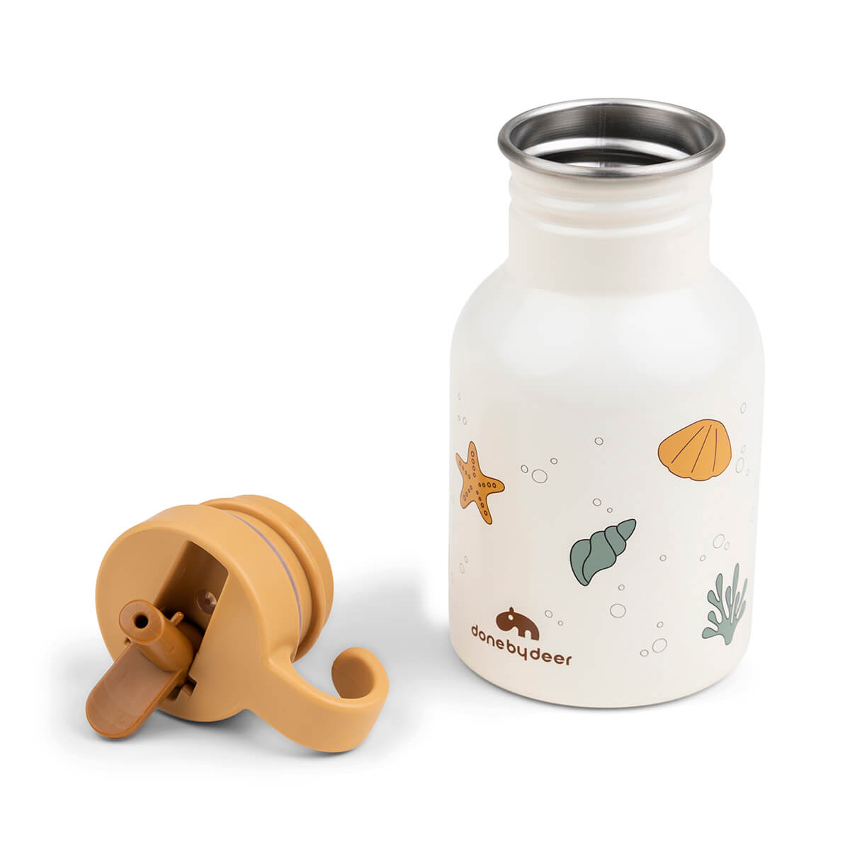 Metal bottle - Sea friends - Beige - 350 ml