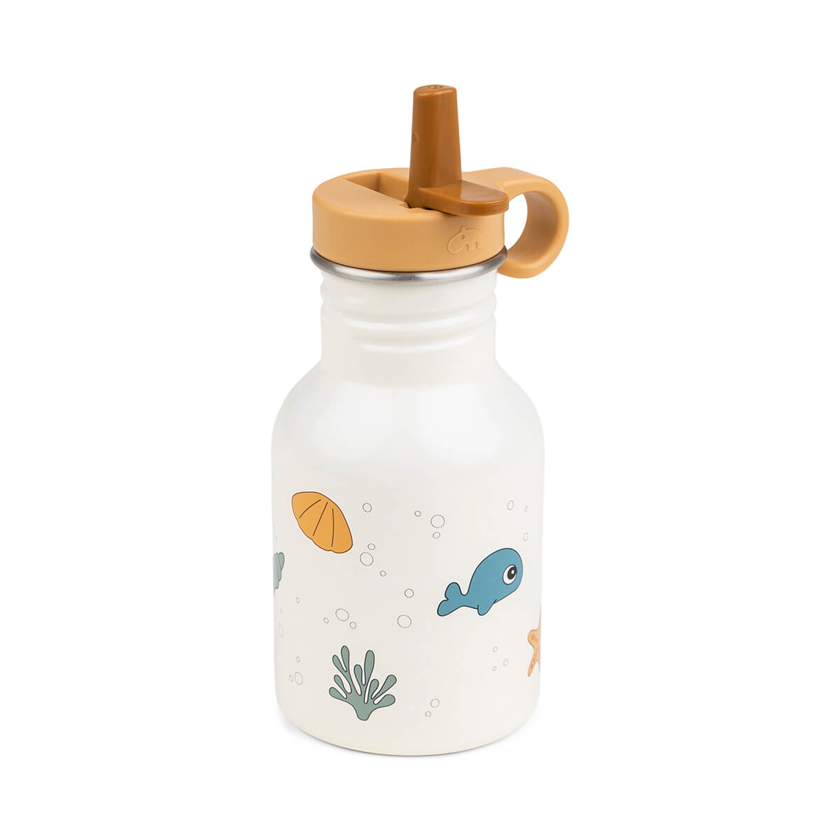 Metal bottle - Sea friends - Beige - 350 ml