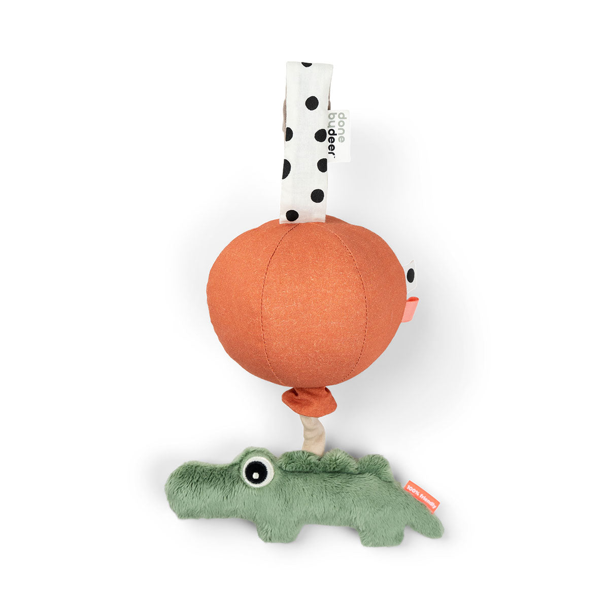 Musical toy Happy clouds - Croco - Green
