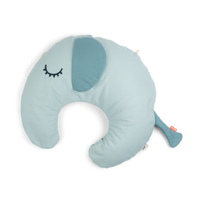 Nursing & baby pillow - Elphee - Blue - Front