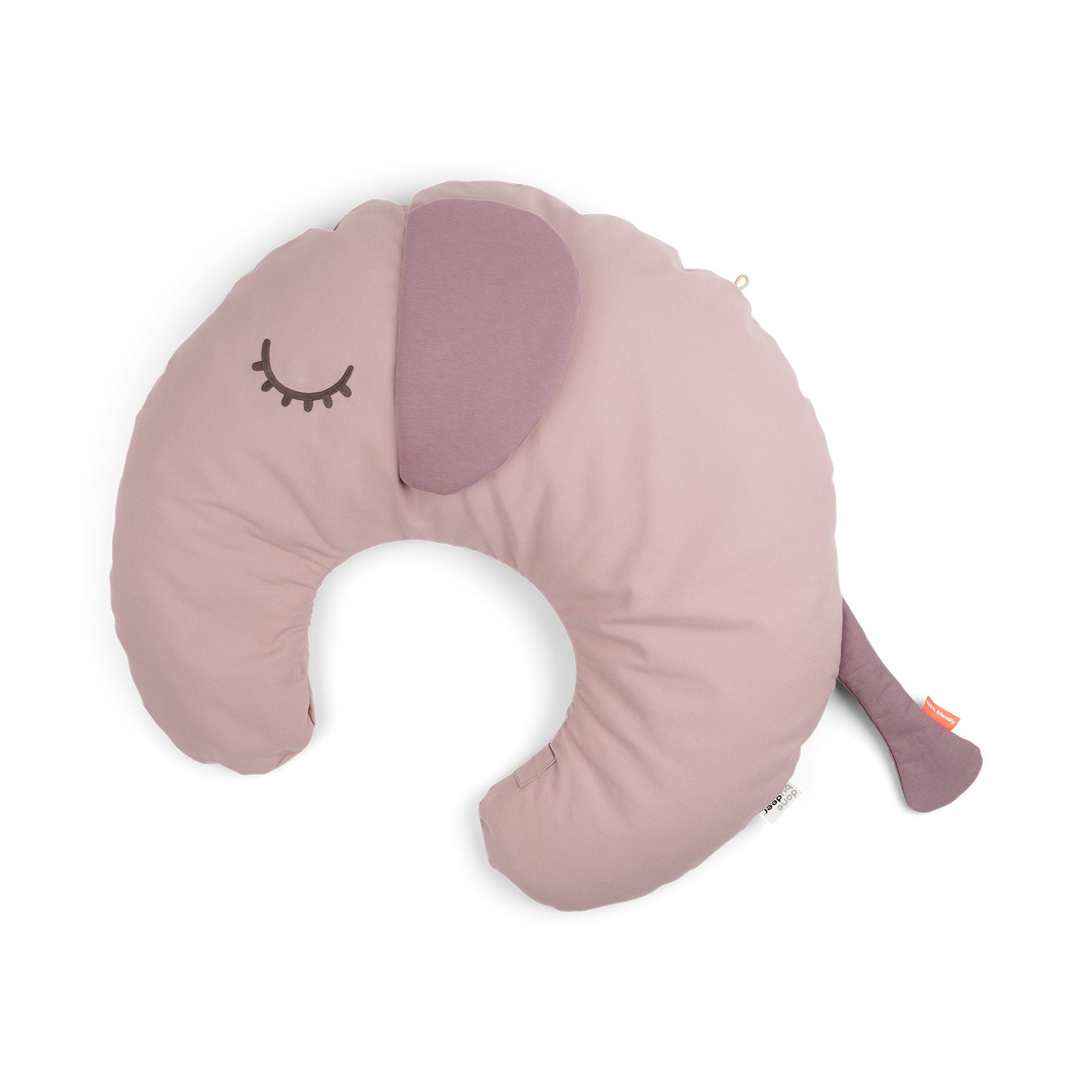 Nursing & baby pillow - Elphee - Powder - Front