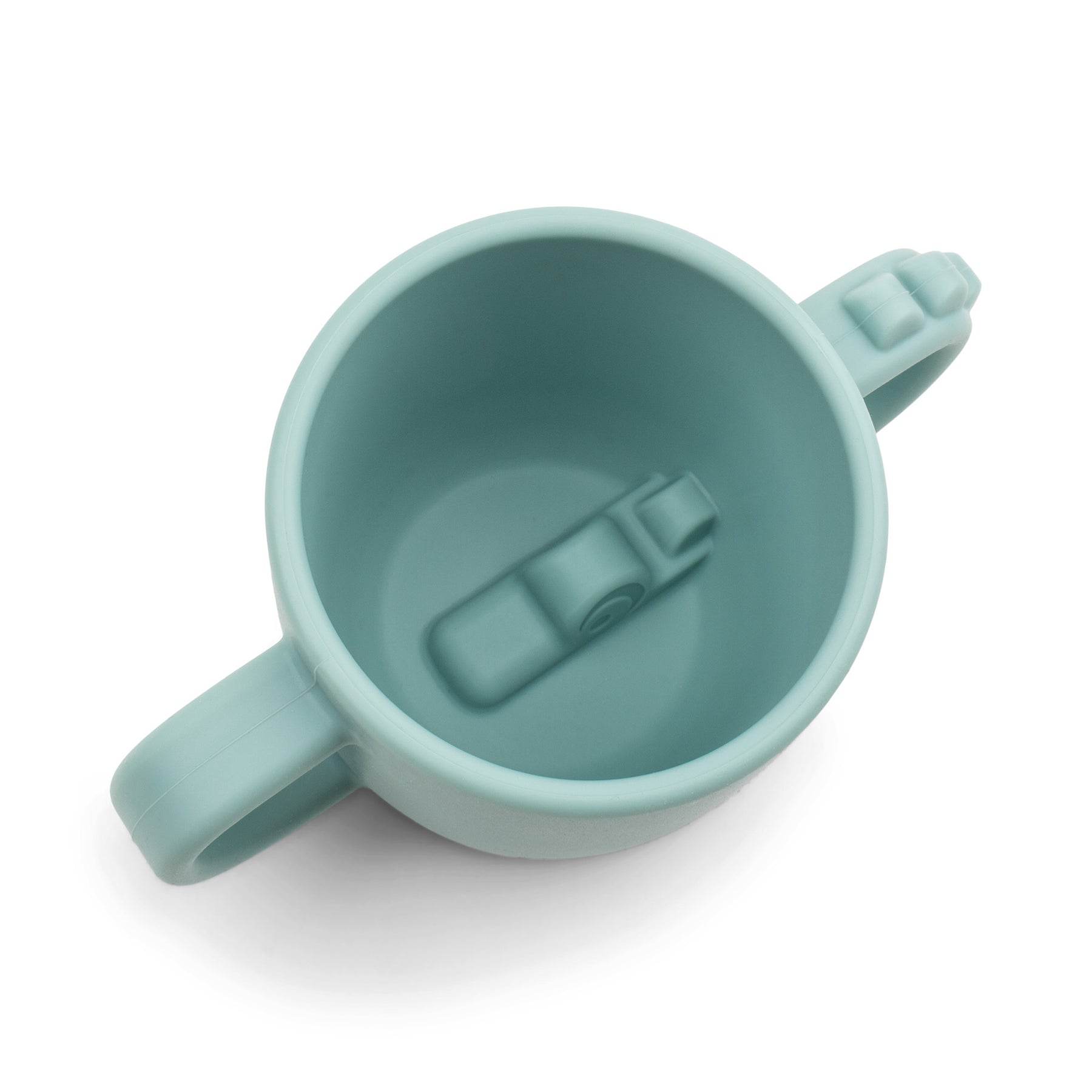 Peekaboo 2-handle cup - Croco - Blue - Detail