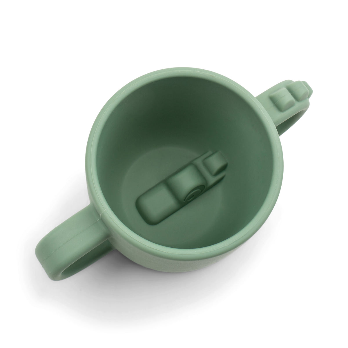 Peekaboo 2-handle cup - Croco - Green - Detail