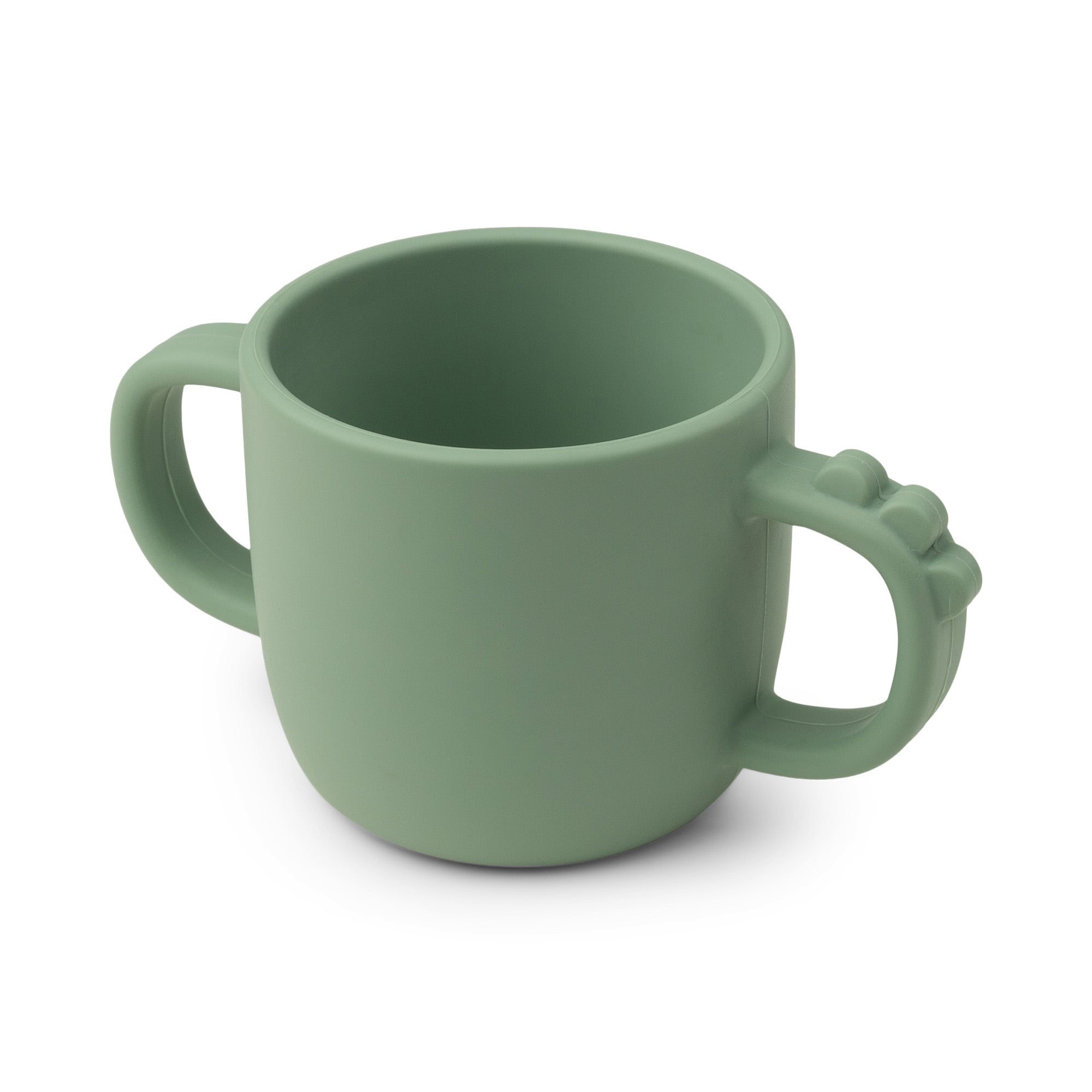 Peekaboo 2-handle cup - Croco - Green - Front